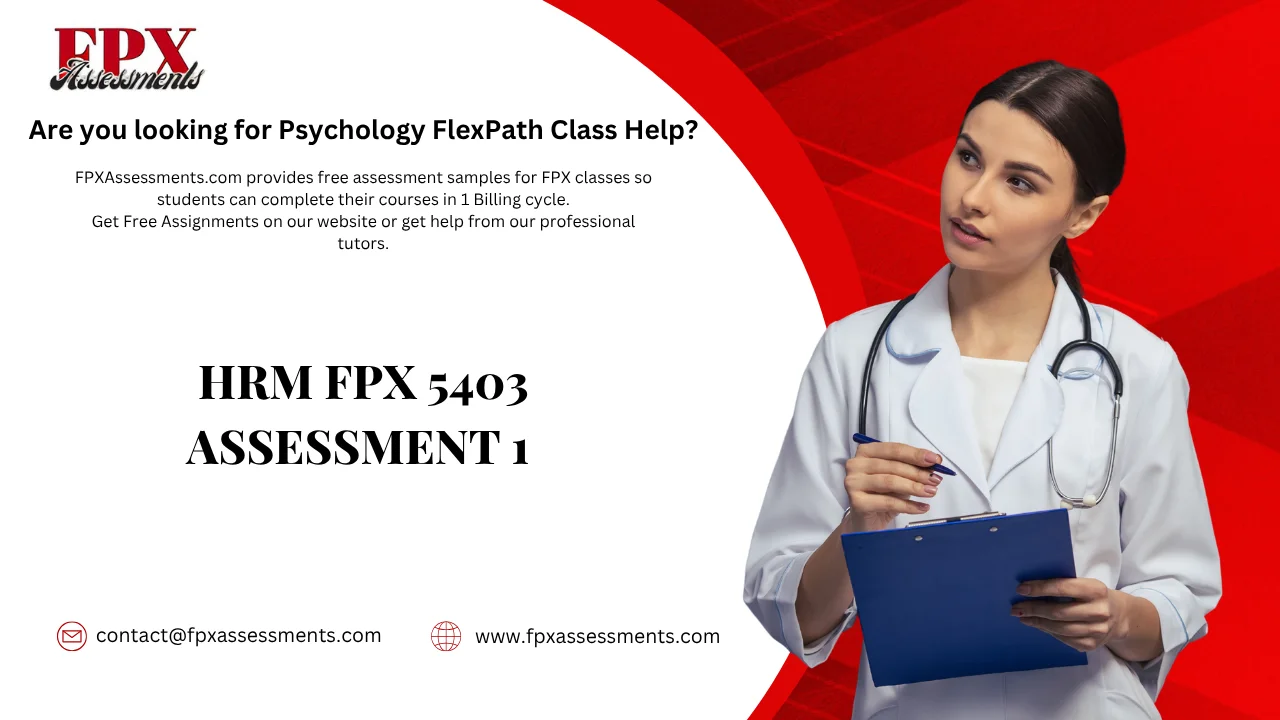 HRM FPX 5403 Assessment 1